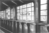 Kreuzberg-Motiv U-Bahnhof Kottbusser Tor (Berlin-Kreuzberg) - Bleistiftzeichnung von Marion Lux, Berlin