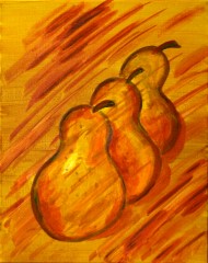 Acryl-Gemlde Drei Grazien im Winde von Marion Lux, Berlin