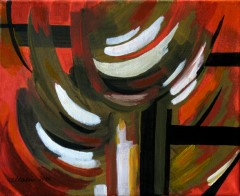 Acryl-Gemlde ohne Titel von Marion Lux, Berlin