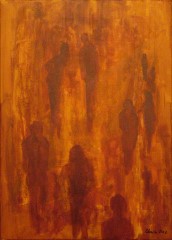 Acryl-Gemlde ohne Titel von Marion Lux, Berlin