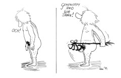 Comic Die Seite fr den Mann 3 - gezeichnet von der Comic-Zeichnerin Marion Lux, Berlin
