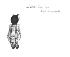 Comic Reiseplanung – Illustration fr Russischen Reisefhrer – gezeichnet von der Comic-Zeichnerin und Illustratorin Marion Lux, Berlin