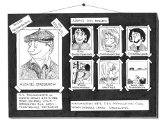 Comic Sufer des Monats – Illustration fr Russischen Reisefhrer – gezeichnet von der Comic-Zeichnerin und Illustratorin Marion Lux, Berlin